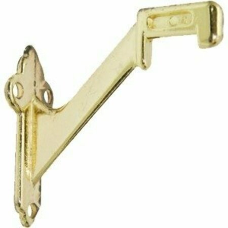 ULTRA HARDWARE Ultra Brass Plated Handrail Bracket 61005